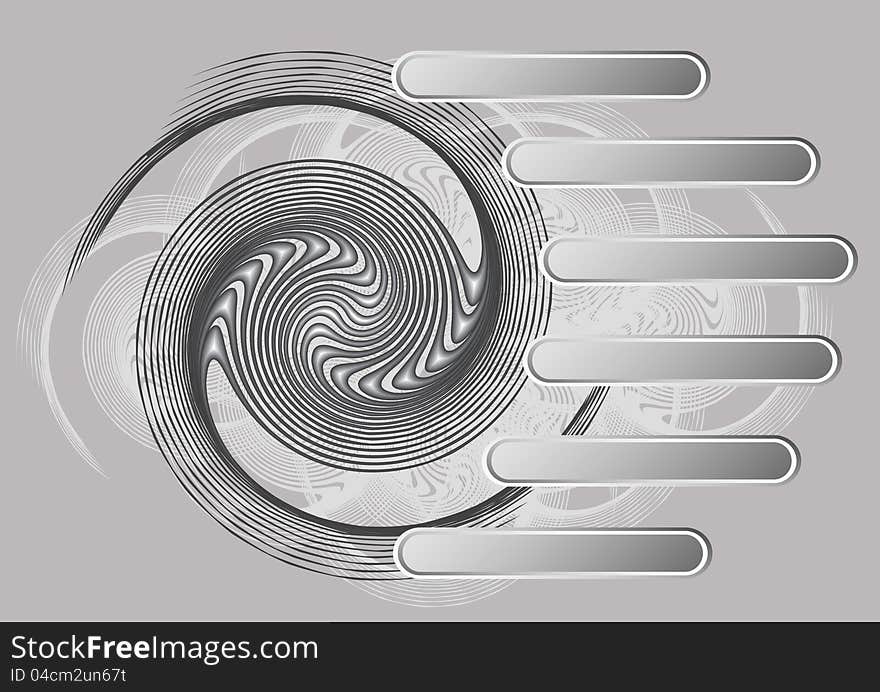 Abstract technology circles  background vector. Abstract technology circles  background vector