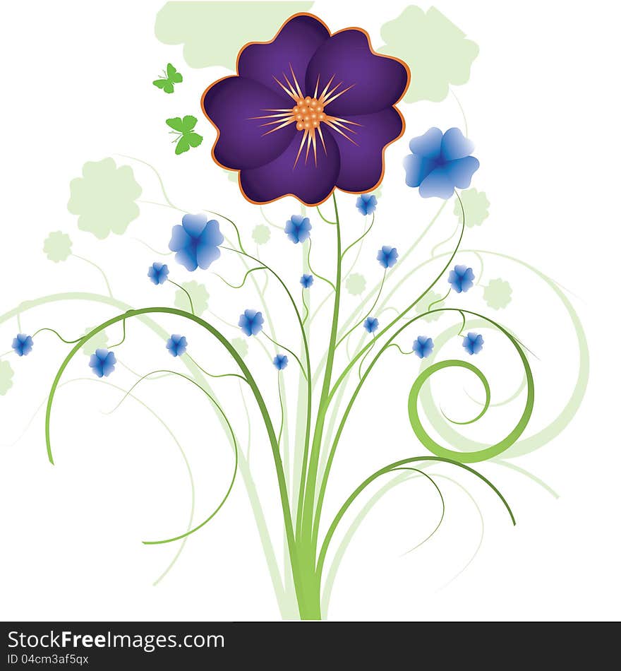 Floral Abstract Background