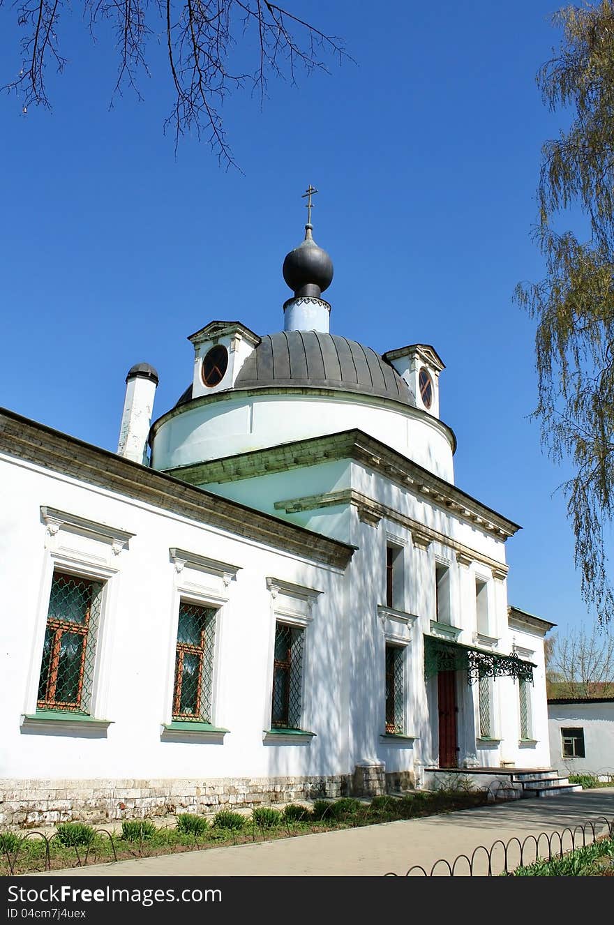 Church in sun light