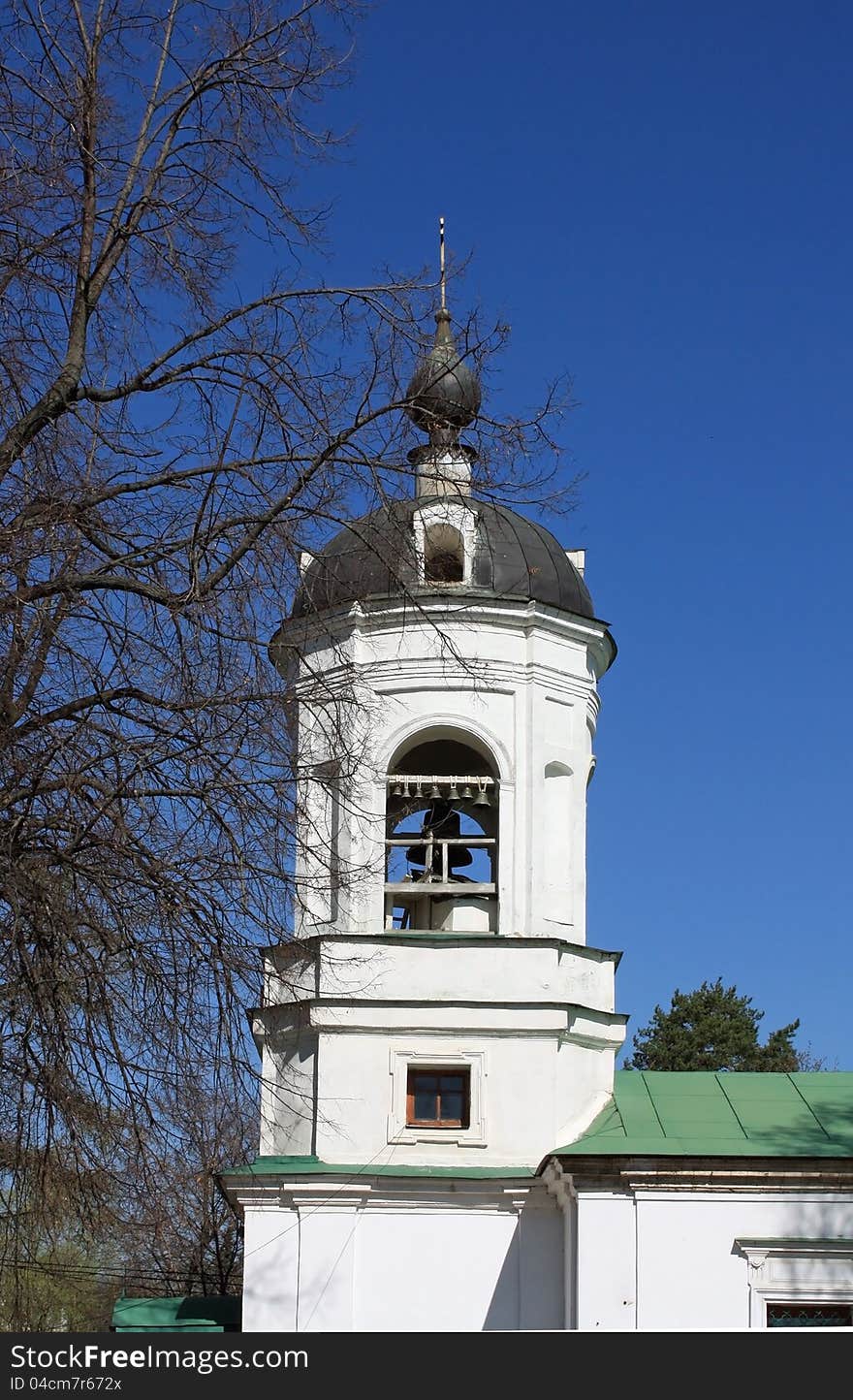 Belfry in sun light