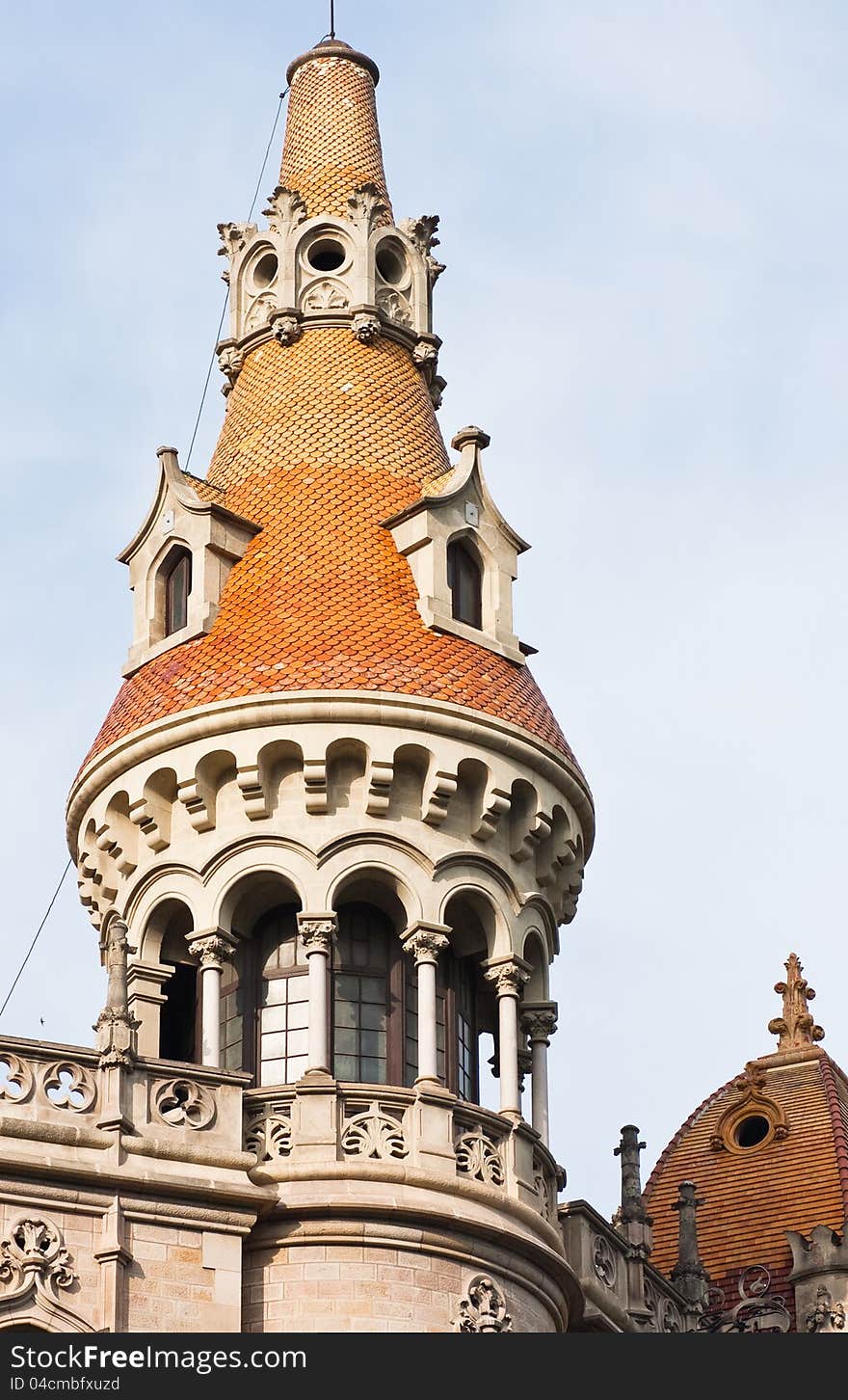 Tower in Paseo de Gracia, Barcelona