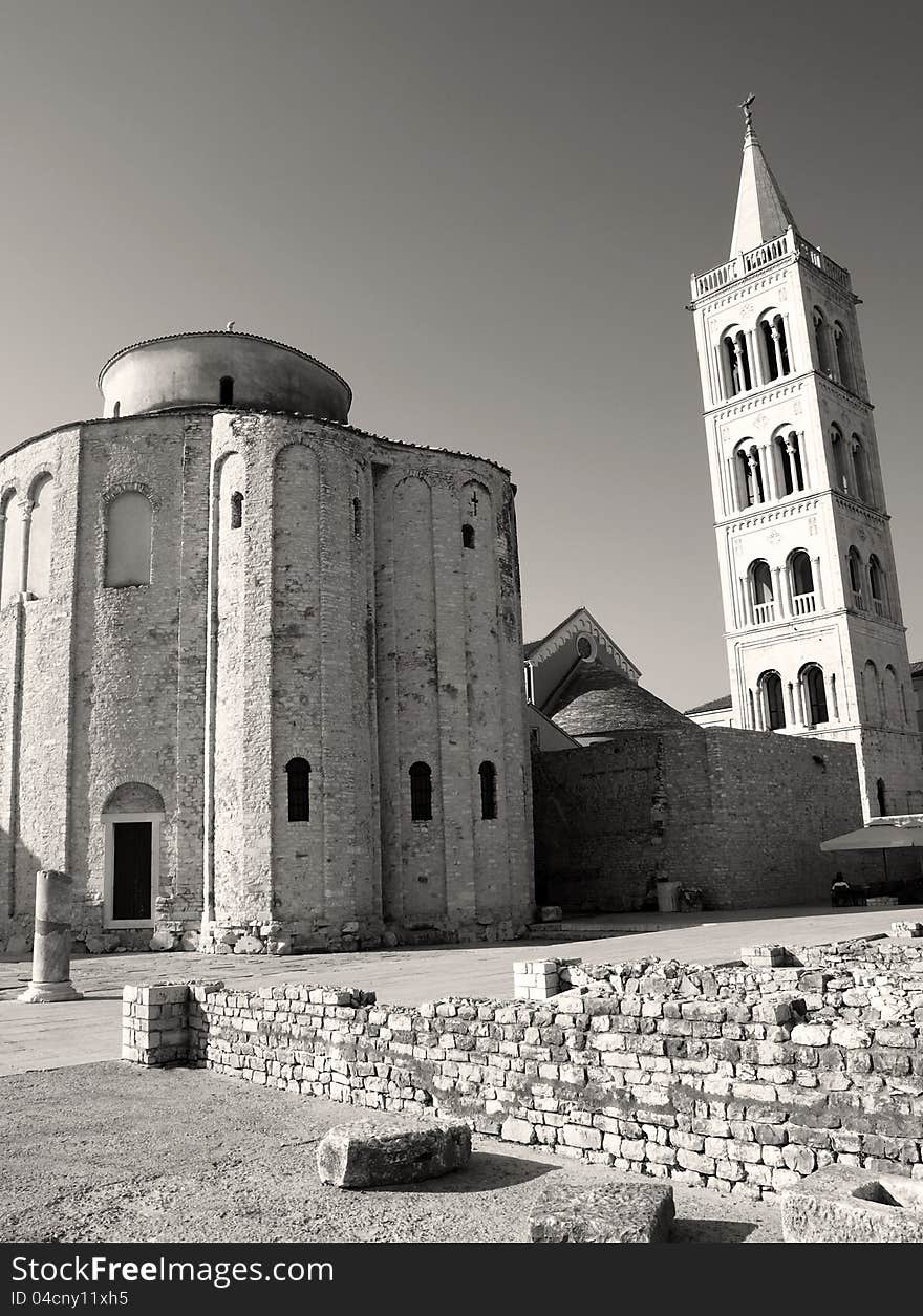 Church of St. Donat in Zadar, Croatia