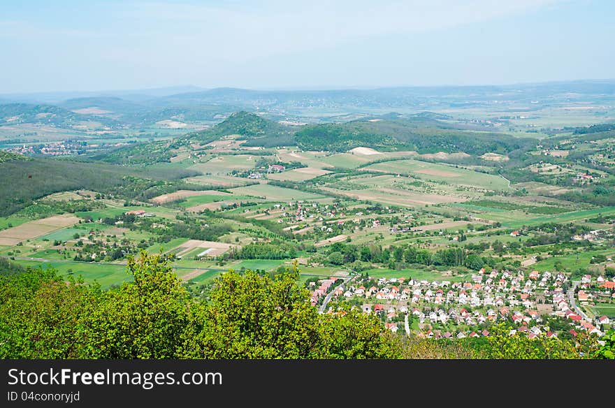 Extinct volcanoes at Lake Balaton