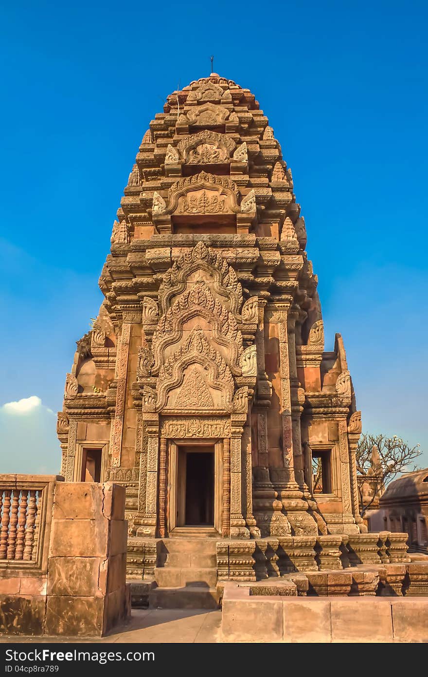 Pavilion of the Enlightened at ancient city in Thailand