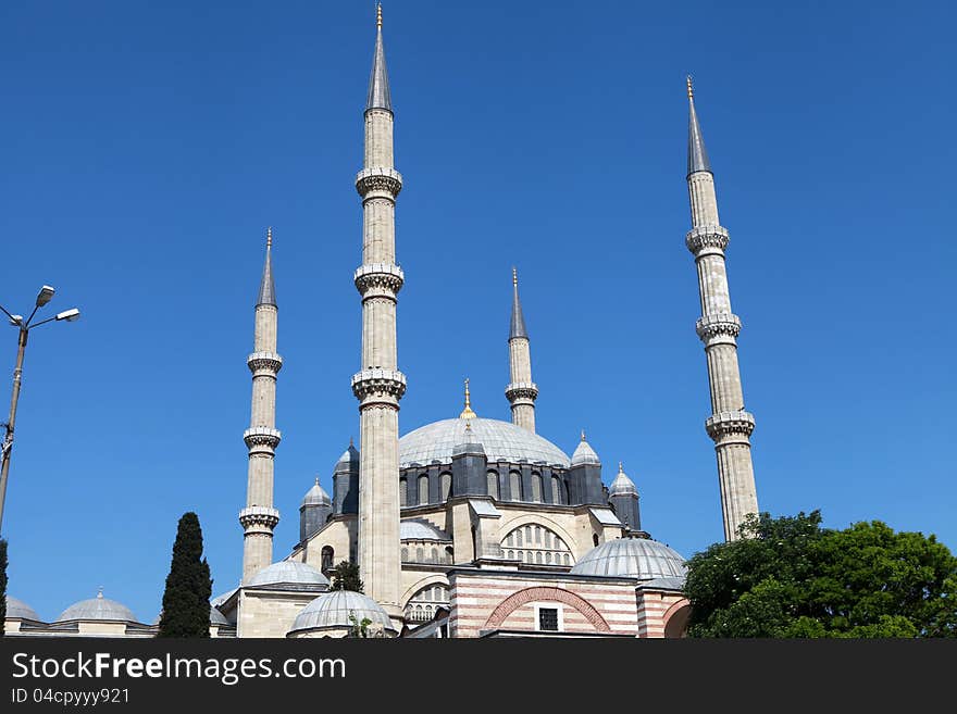 View Of Selimiye Mosque, Edirne.