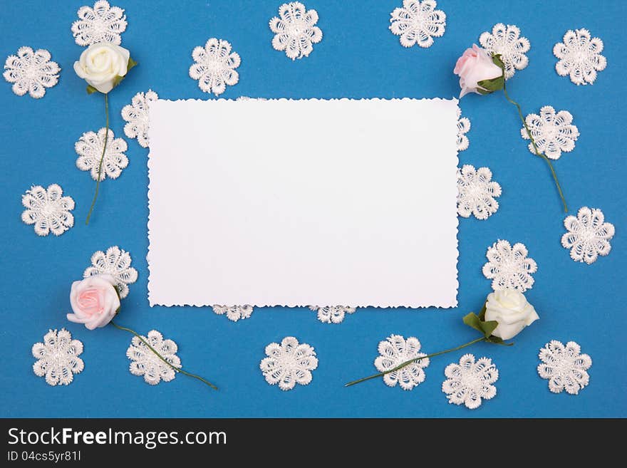 Beautiful art background  with scrapbooking elements