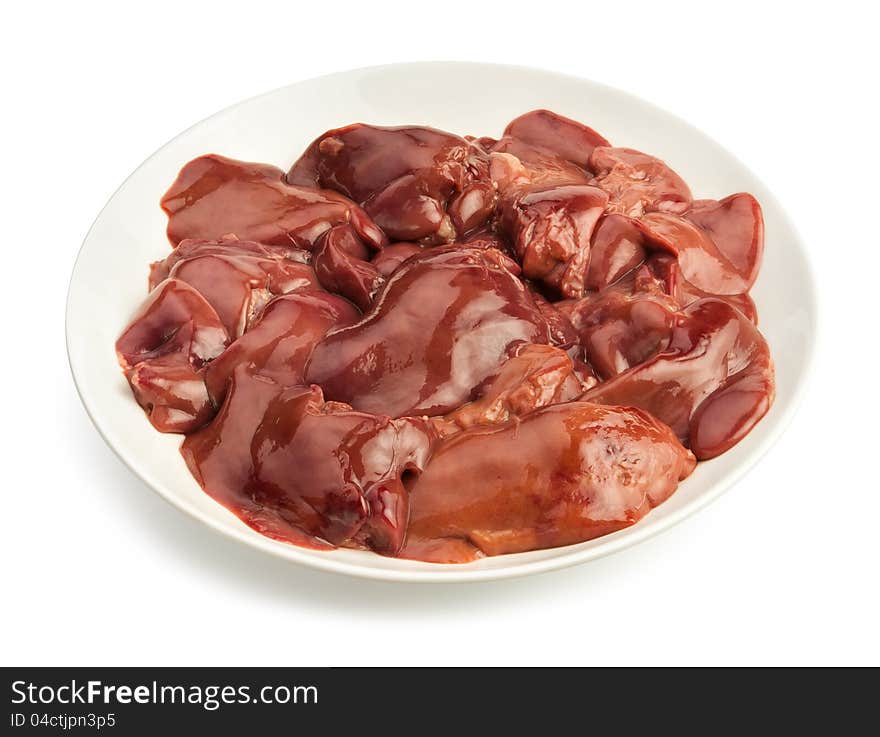 Chicken liver chunks