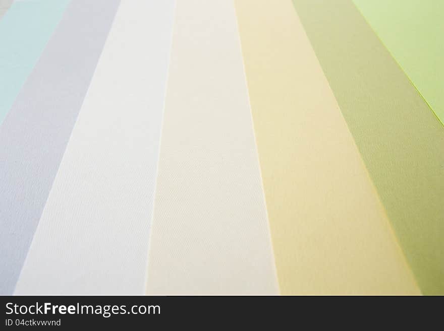 Colored textured paper for business cards