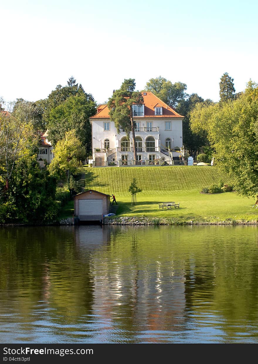 Wannsee lake in Berlin, Germany