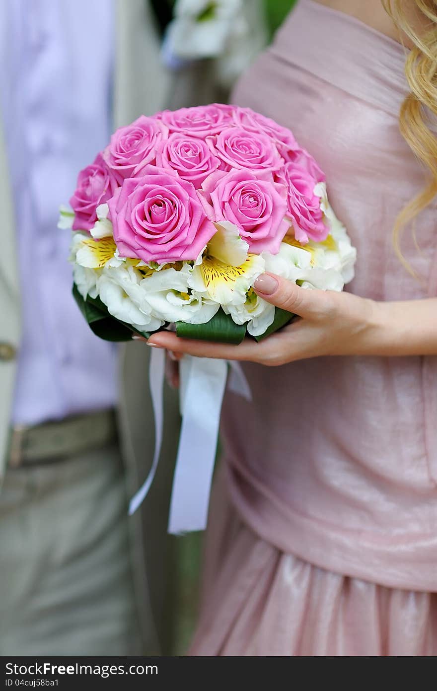 Bouquet Of Pink Roses