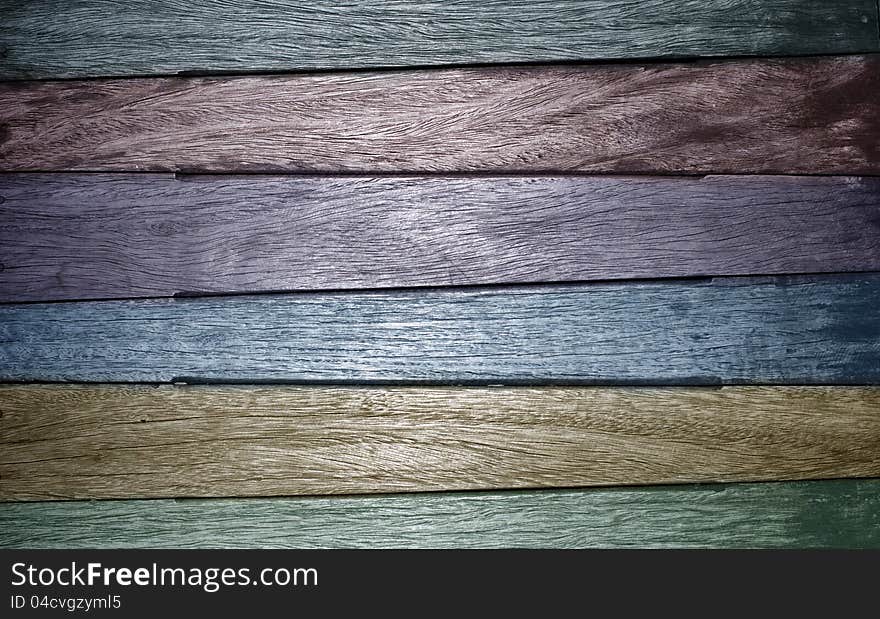 Wooden board with a background color. Wooden board with a background color.