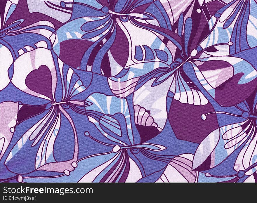 Butterflies background in blue and purple colours for illustration, wallpaper. Butterflies background in blue and purple colours for illustration, wallpaper.