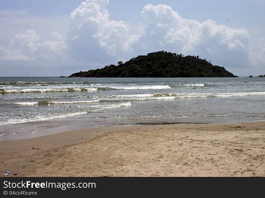 Tropical beach Palolem