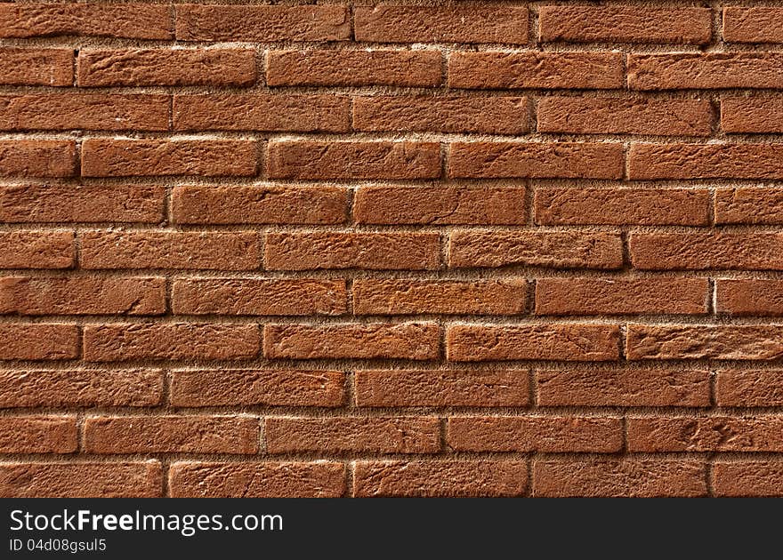 Pattern of a wall made of brick. Pattern of a wall made of brick