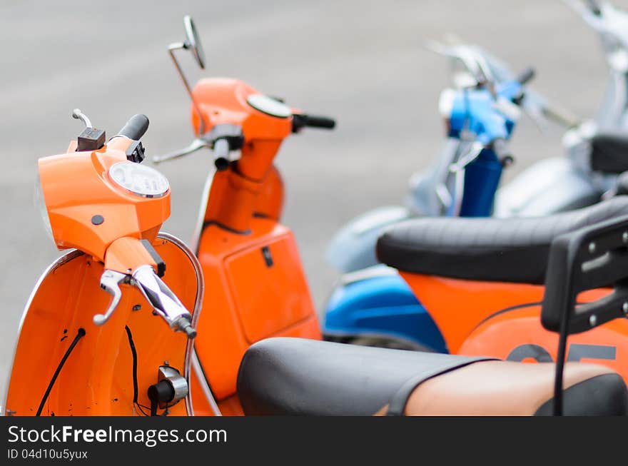 Vintage Italian Motorcycle