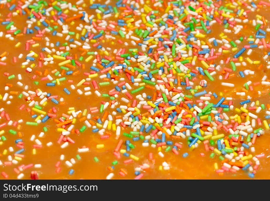 Sugar spreading pastry decoration