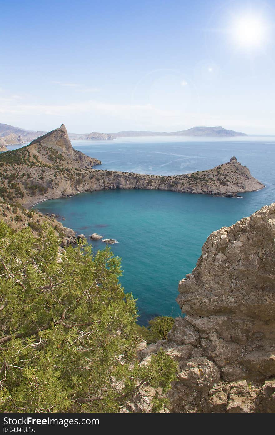 Dolphin mountain, Southern coast of Crimea