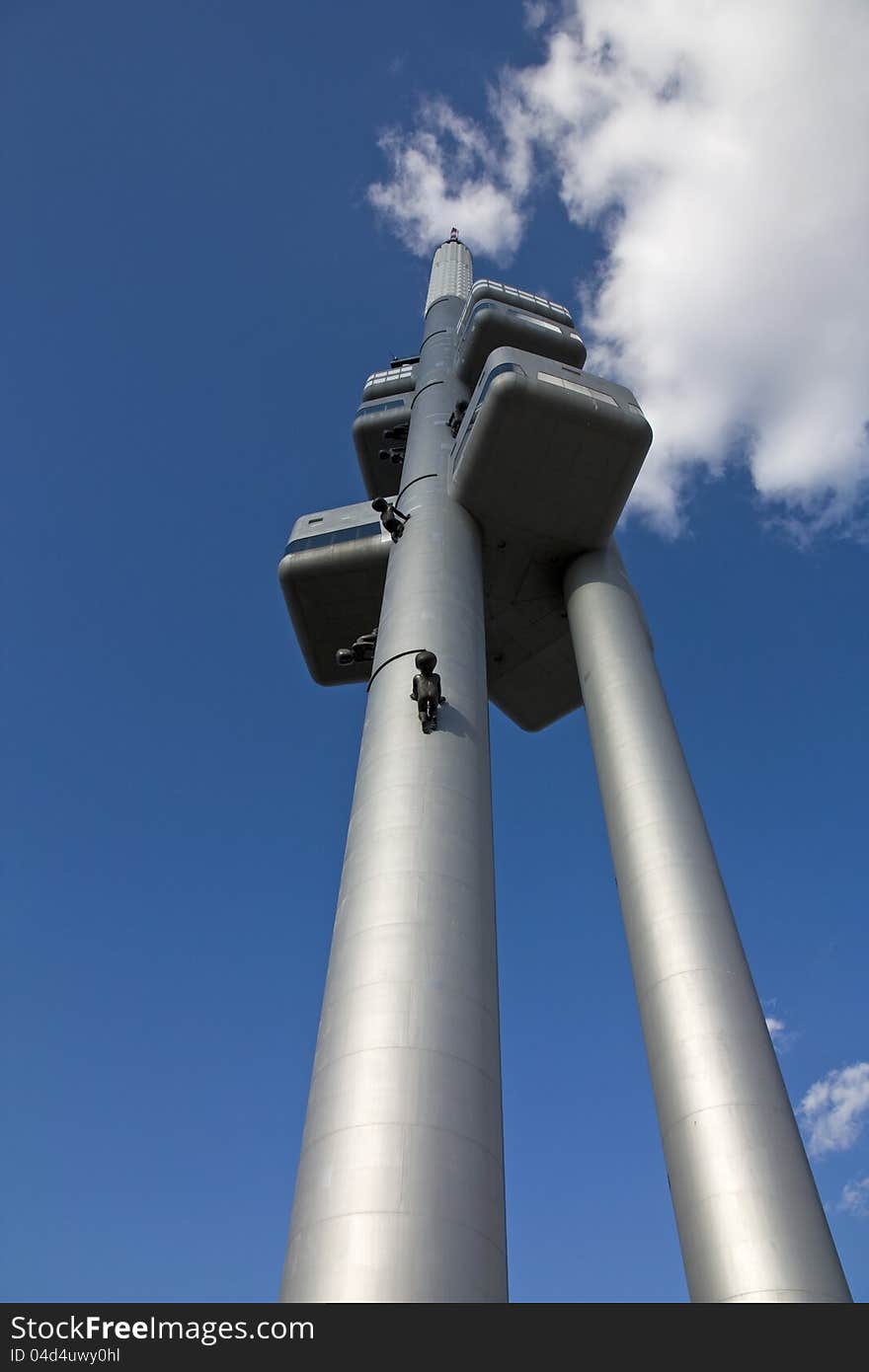 Unique transmitter in zizkov in prague three