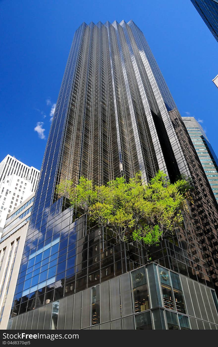 Trump Tower on 5th avenue, New York