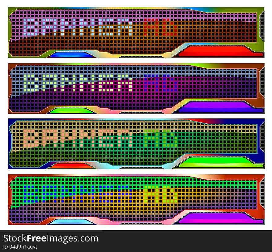 Technical banner display for your AD