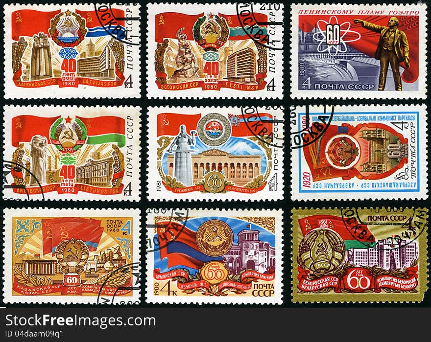 60 years of Soviet Socialist Republics