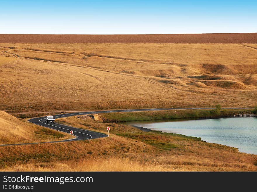 The dreams zone, with hills, meadows and lake. The dreams zone, with hills, meadows and lake.