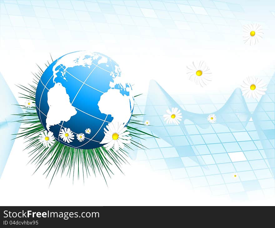 Environmental vector background