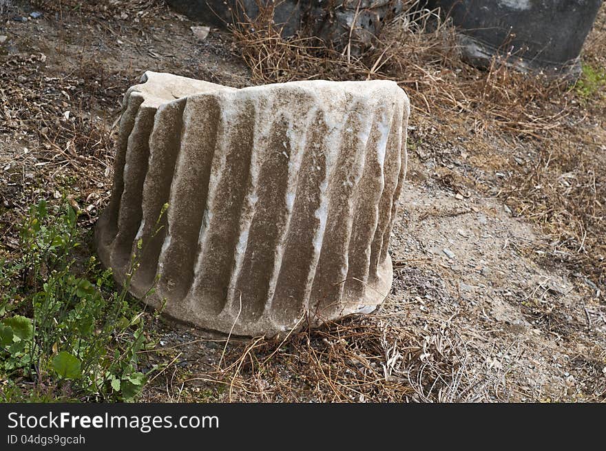 Marble Ruins Column