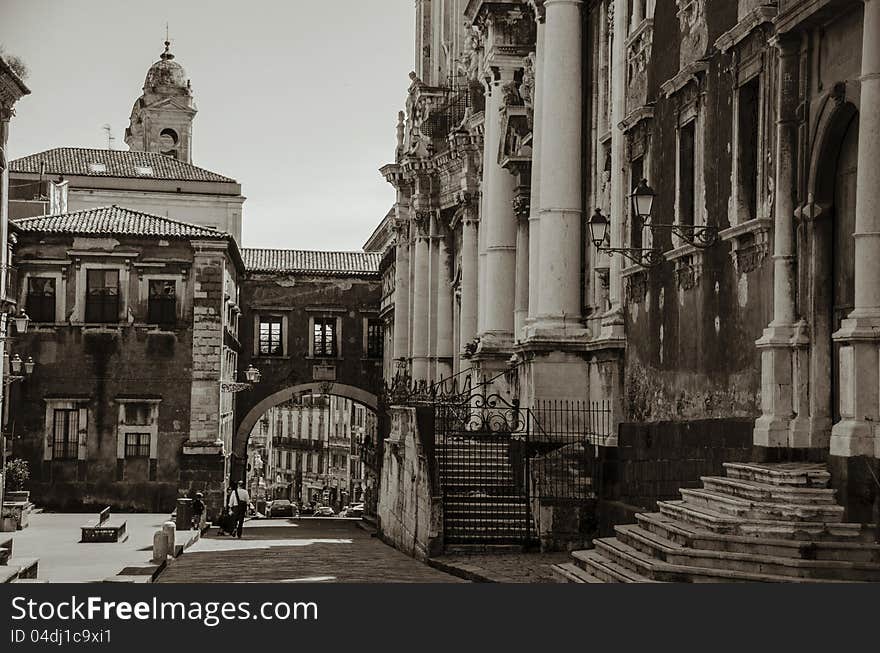 Catania street