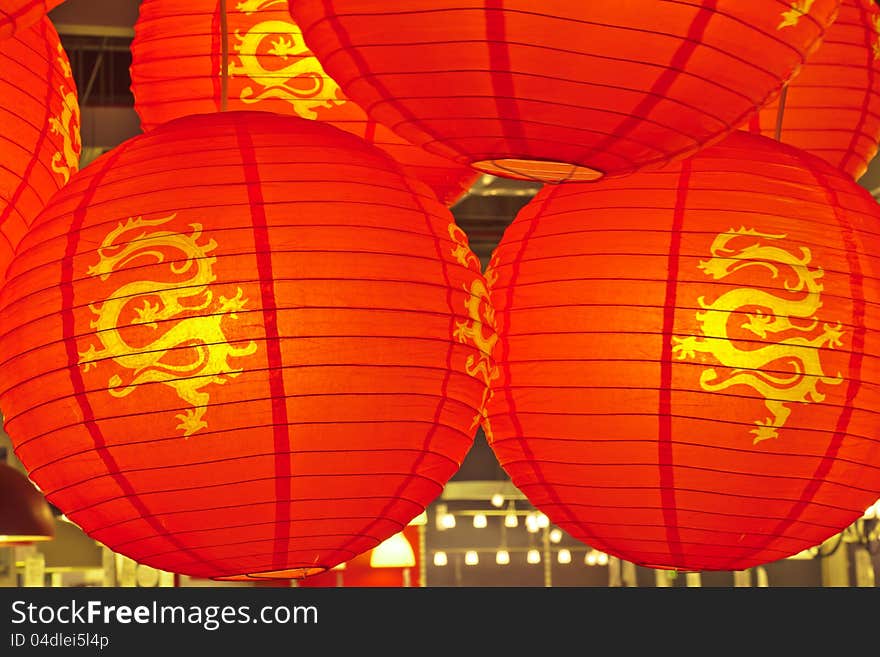 Decorative red lanterns for festival,China