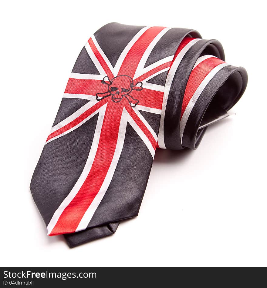 Necktie With British Flag