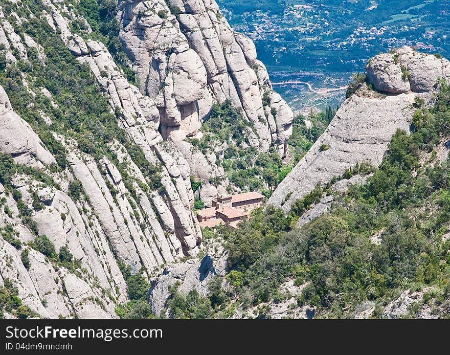 Monastery of Montserrat. Catalonia