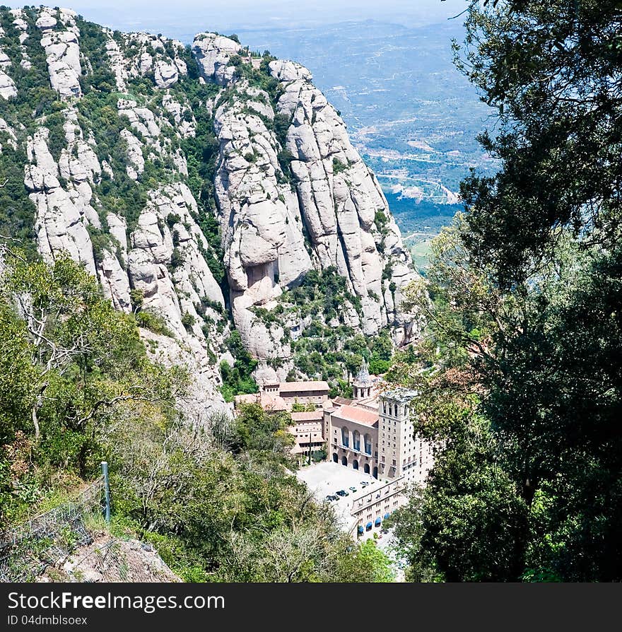 Monastery of Montserrat. Catalonia