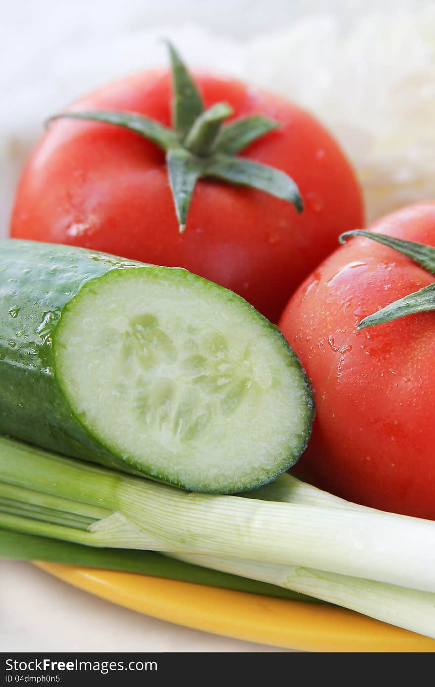 Salad ingredients