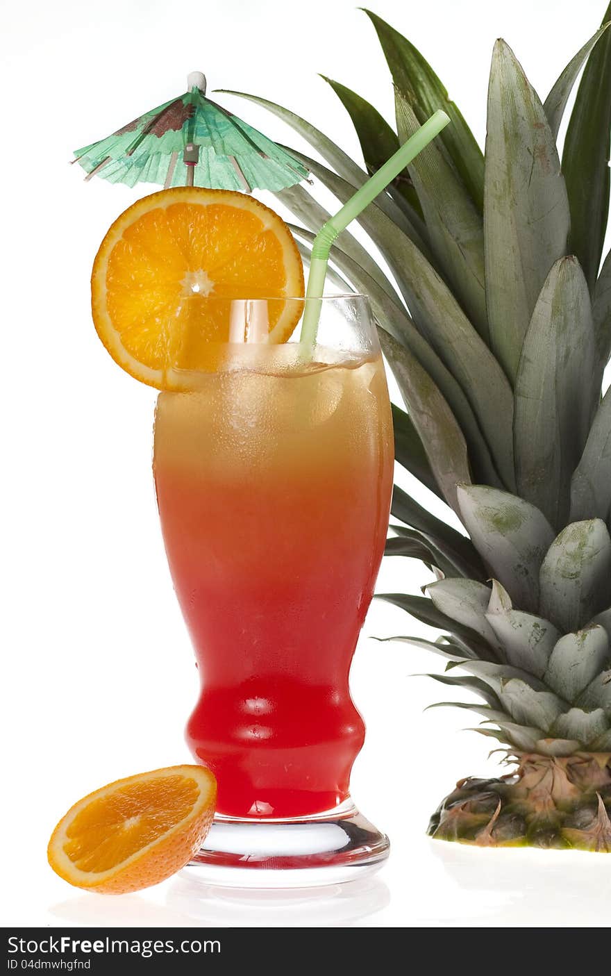 Tequila sunrise Cocktail