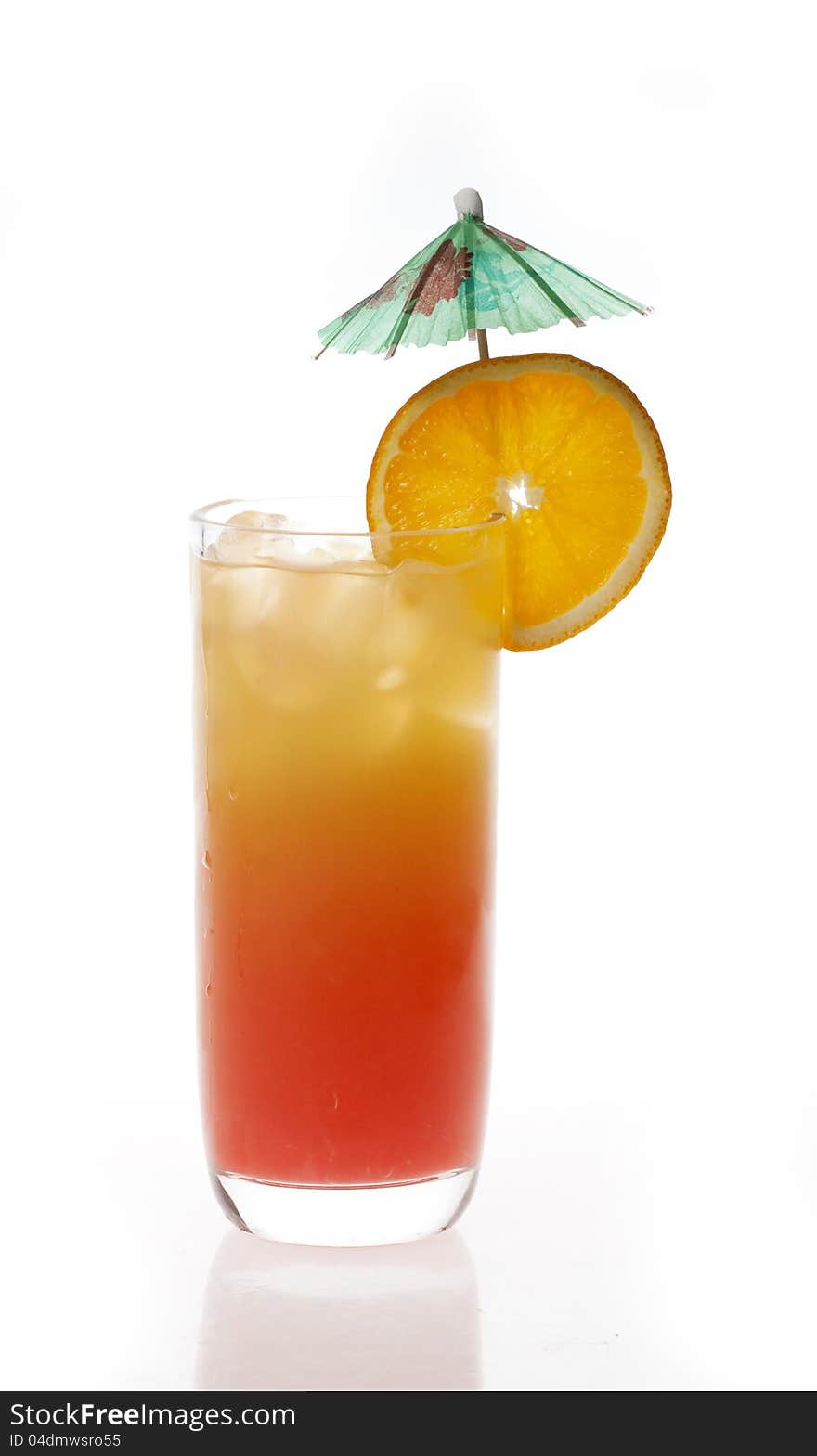 Tequila Sunrise Cocktail