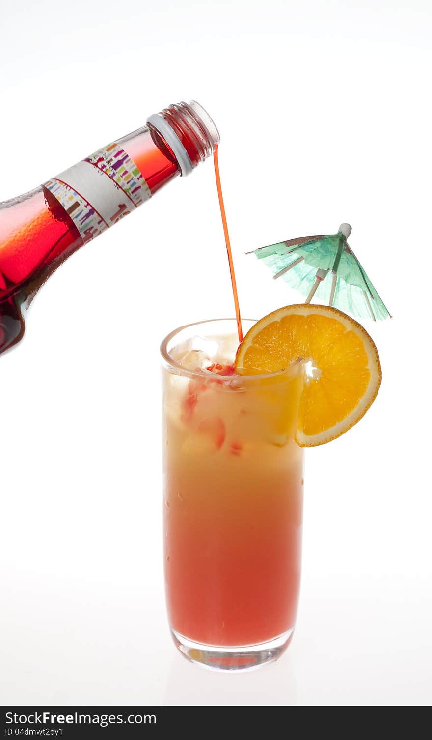 Tequila Sunrise Cocktail