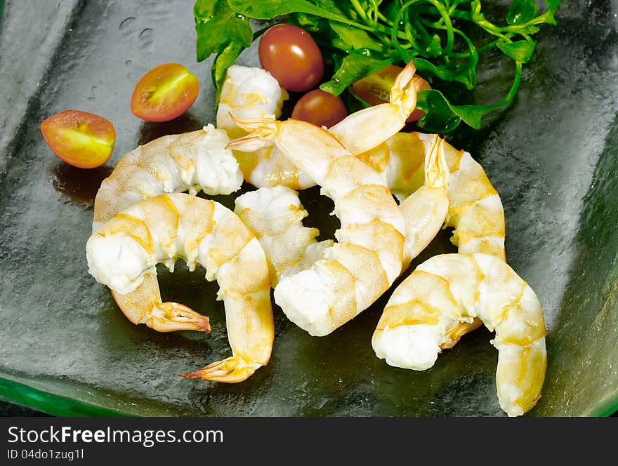 Boiled Shrimps