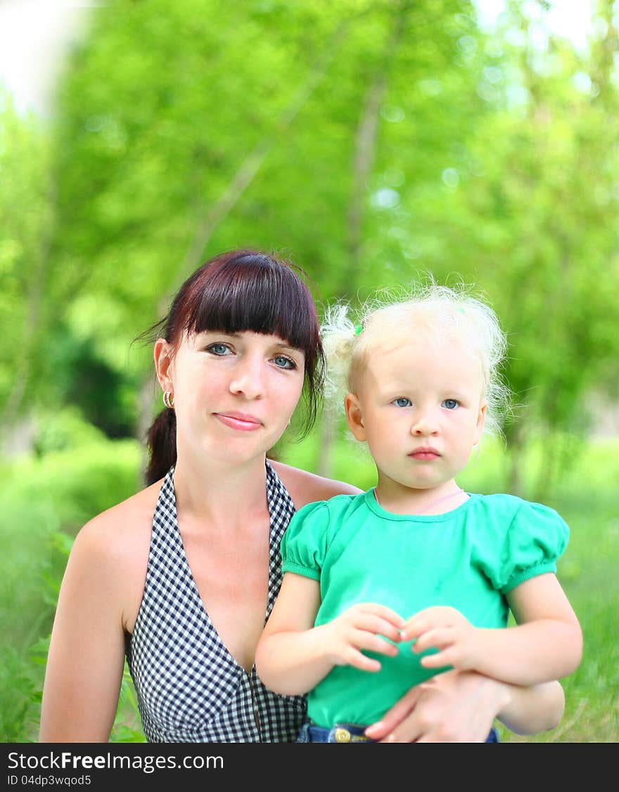 Mother and daughter