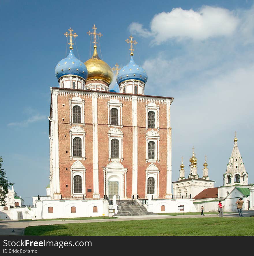 Cathedral of the Dormition in Ryazan kremlin