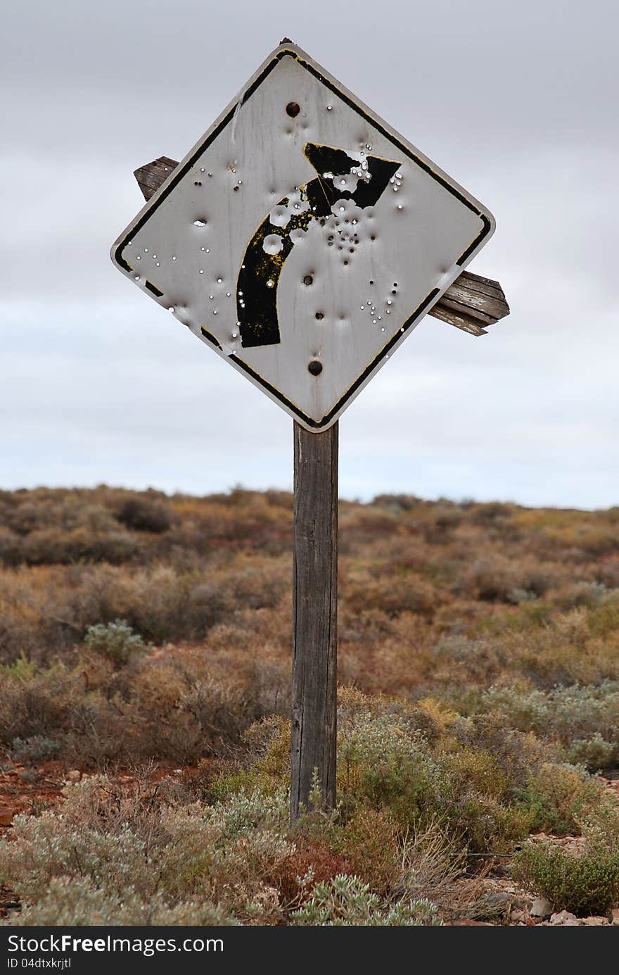 Outback Roadsign