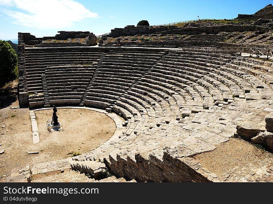 Segesta &x28;Sicily&x29; - The Theater