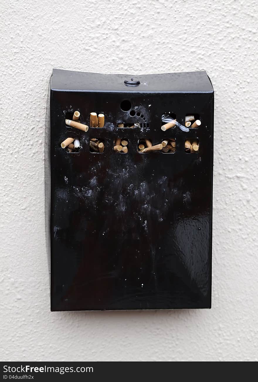 Wall Mounted Ashtrays