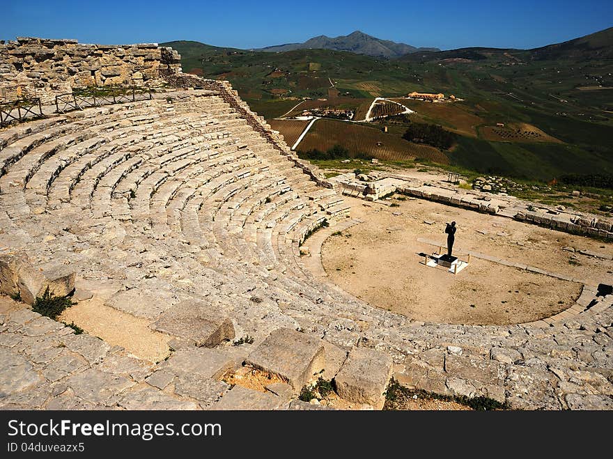 Segesta &x28;Sicily&x29; - The theater