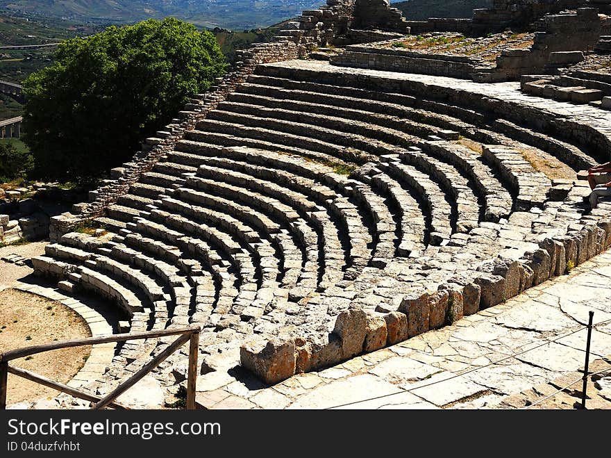 Segesta &x28;Sicily&x29; - The theater