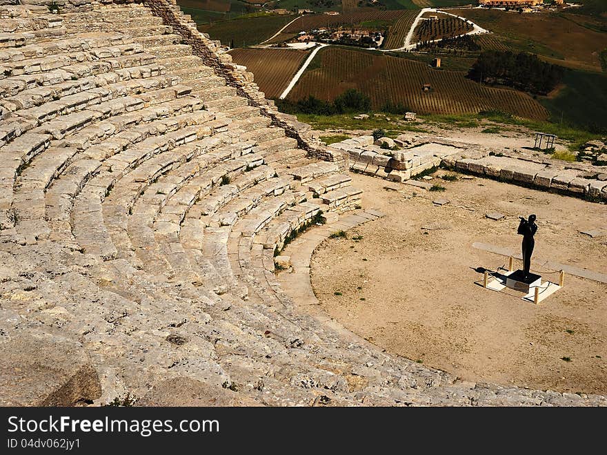 Segesta &x28;Sicily&x29; - The theater