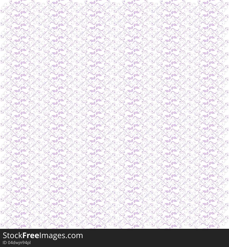 Beautiful background of seamless floral pattern