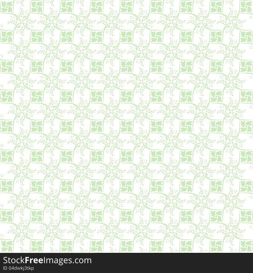 Beautiful background of seamless floral pattern