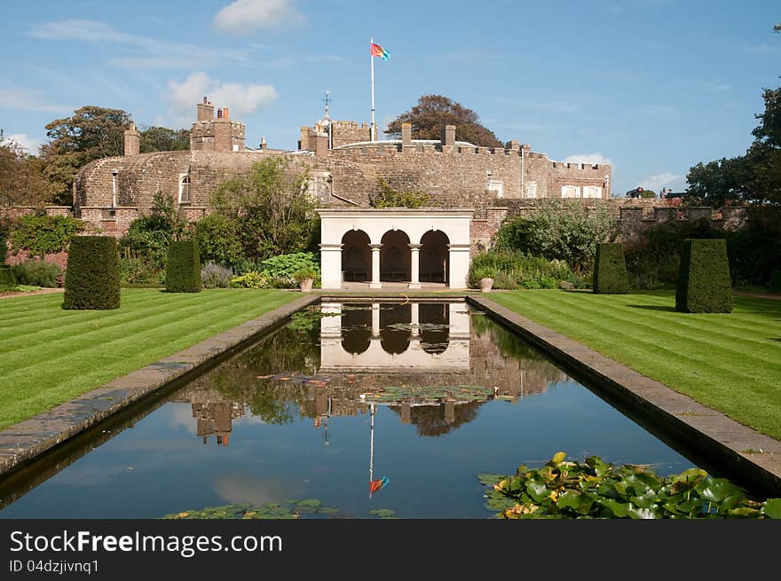 Reflections of the castle