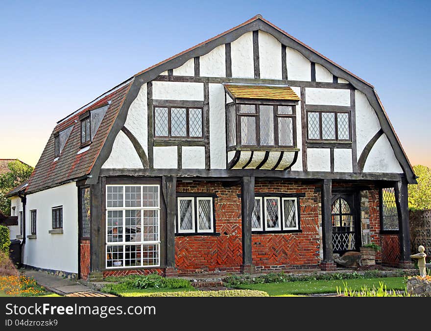 Old tudor cottage